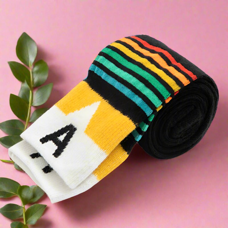 Baby Kid Unisex Solid Color Striped Accessories Socks