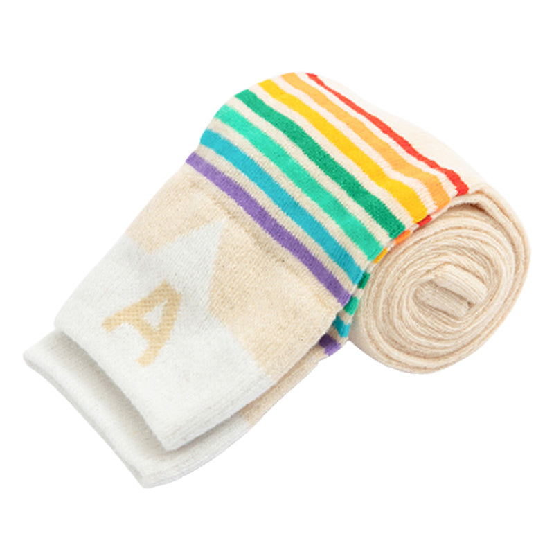 Baby Kid Unisex Solid Color Striped Accessories Socks