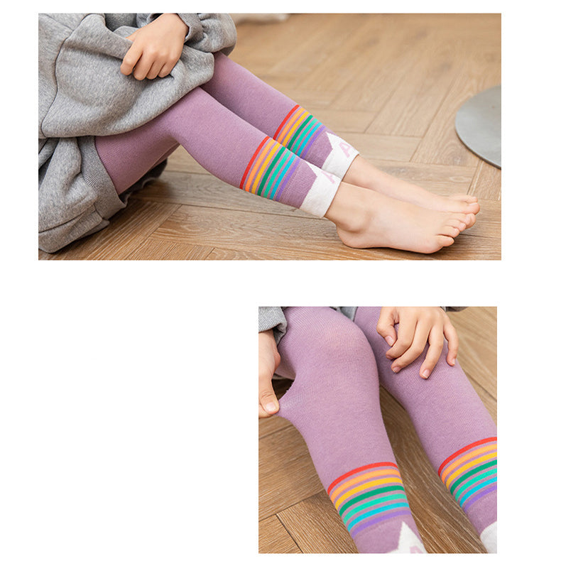 Baby Kid Unisex Solid Color Striped Accessories Socks