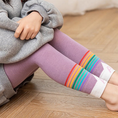 Baby Kid Unisex Solid Color Striped Accessories Socks