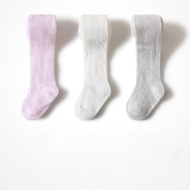 Baby Kid Unisex Solid Color Pants Leggings Accessories Socks