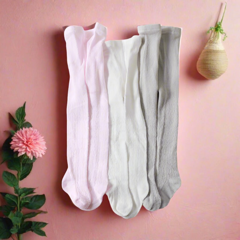 Baby Kid Unisex Solid Color Pants Leggings Accessories Socks