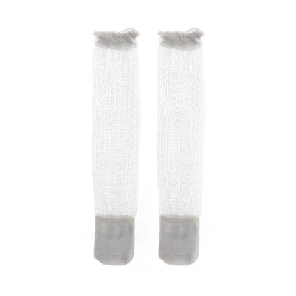 Baby Kid Girls Boys Solid Color Lace Accessories Socks