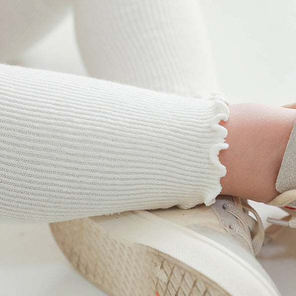 Baby Kid Girls Boys Solid Color Accessories Socks