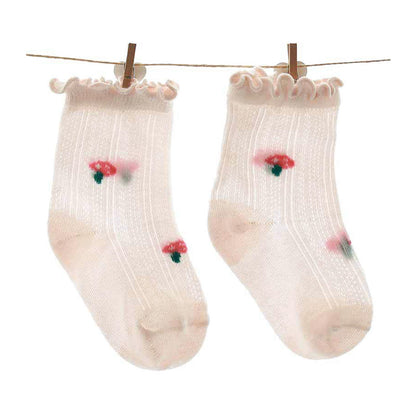Baby Kid Girls Boys Flower Fruit Animals Socks