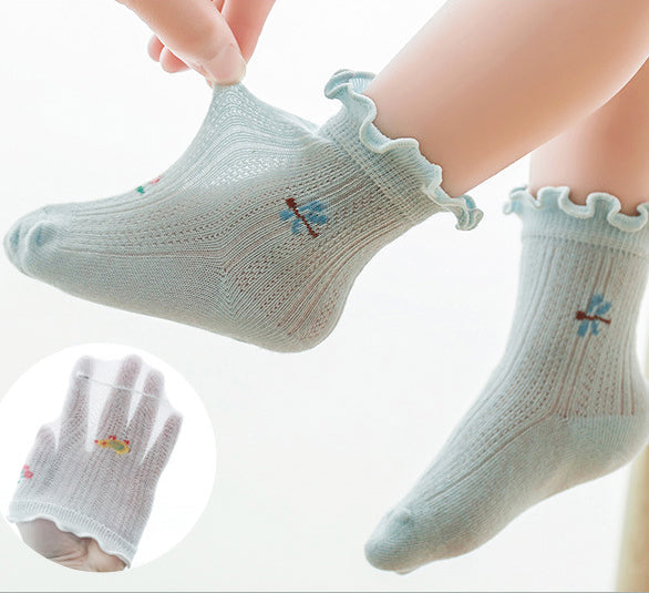 Baby Kid Girls Boys Flower Fruit Animals Socks