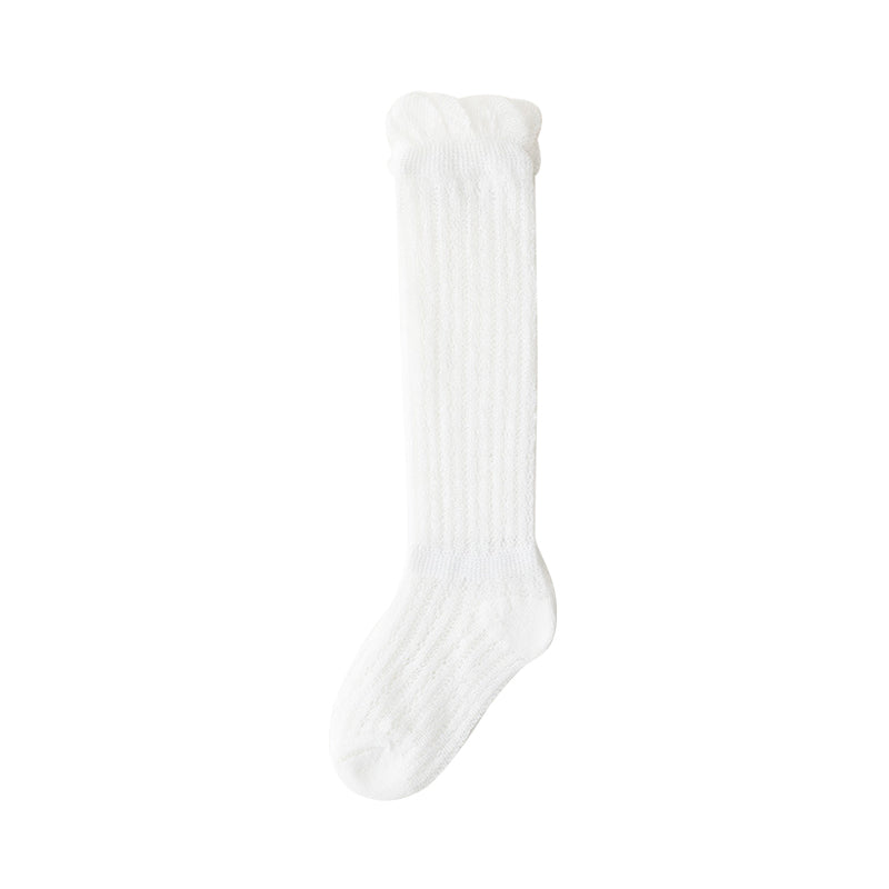 Baby Kid Girls Boys Solid Color Accessories Socks