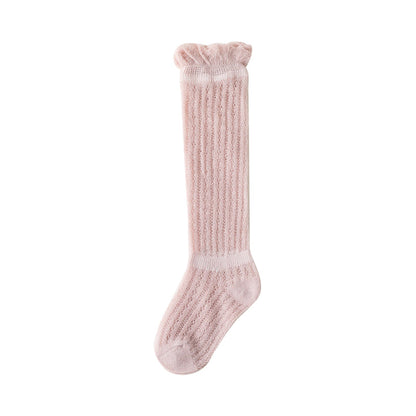 Baby Kid Girls Boys Solid Color Accessories Socks