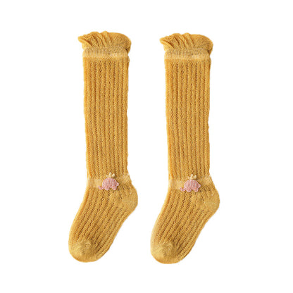 Baby Kid Unisex Solid Color Animals Bow Socks