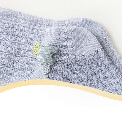 Baby Kid Unisex Solid Color Animals Bow Socks