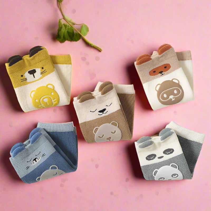 Baby Kid Girls Boys Animals Cartoon Print Accessories Socks