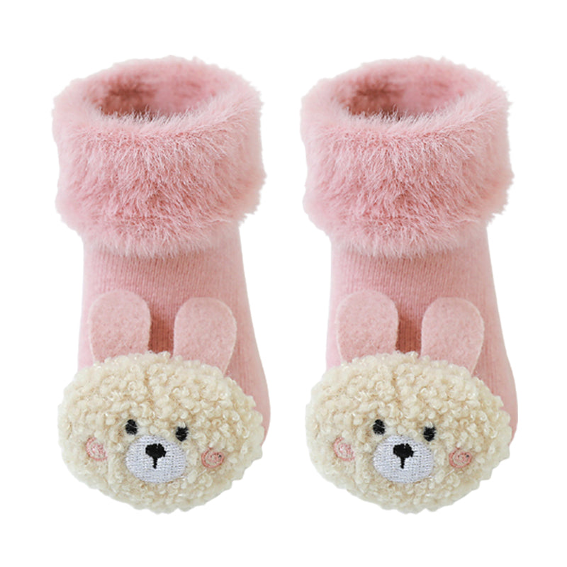 Baby Unisex Animals Cartoon Embroidered Accessories Socks