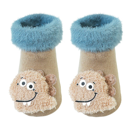 Baby Unisex Animals Cartoon Embroidered Accessories Socks