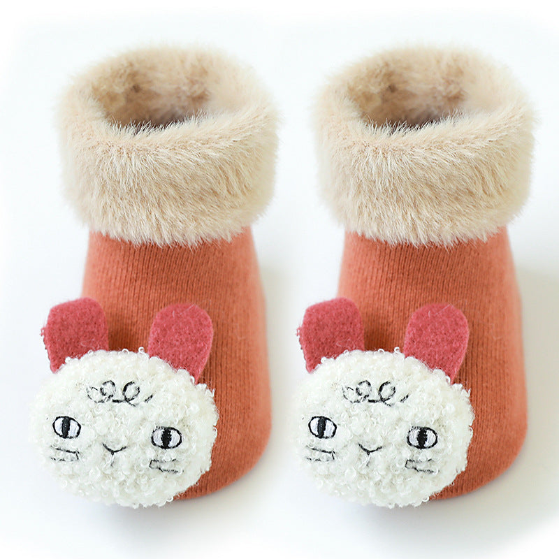 Baby Unisex Animals Cartoon Embroidered Accessories Socks