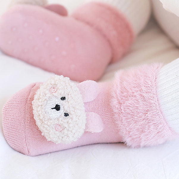 Baby Unisex Animals Cartoon Embroidered Accessories Socks