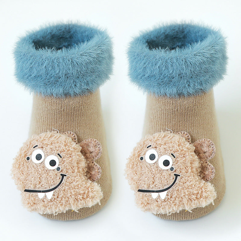 Baby Unisex Animals Cartoon Embroidered Accessories Socks