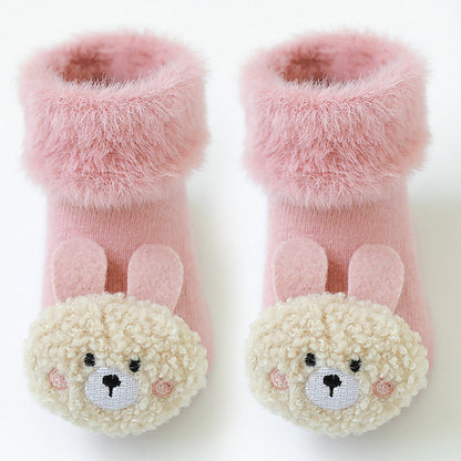 Baby Unisex Animals Cartoon Embroidered Accessories Socks