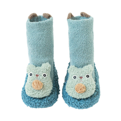 Baby Unisex Solid Color Cartoon Accessories Socks