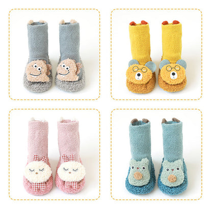Baby Unisex Solid Color Cartoon Accessories Socks