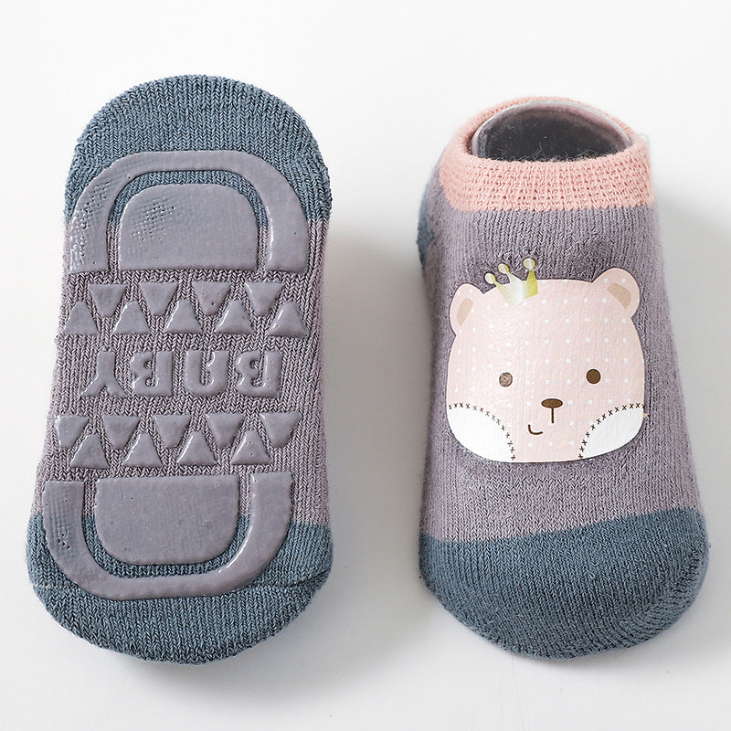 Baby Kid Unisex Solid Color Animals Cartoon Accessories Socks