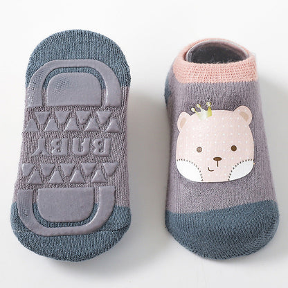 Baby Kid Unisex Solid Color Animals Cartoon Accessories Socks