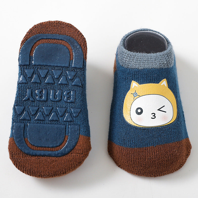 Baby Kid Unisex Solid Color Animals Cartoon Accessories Socks