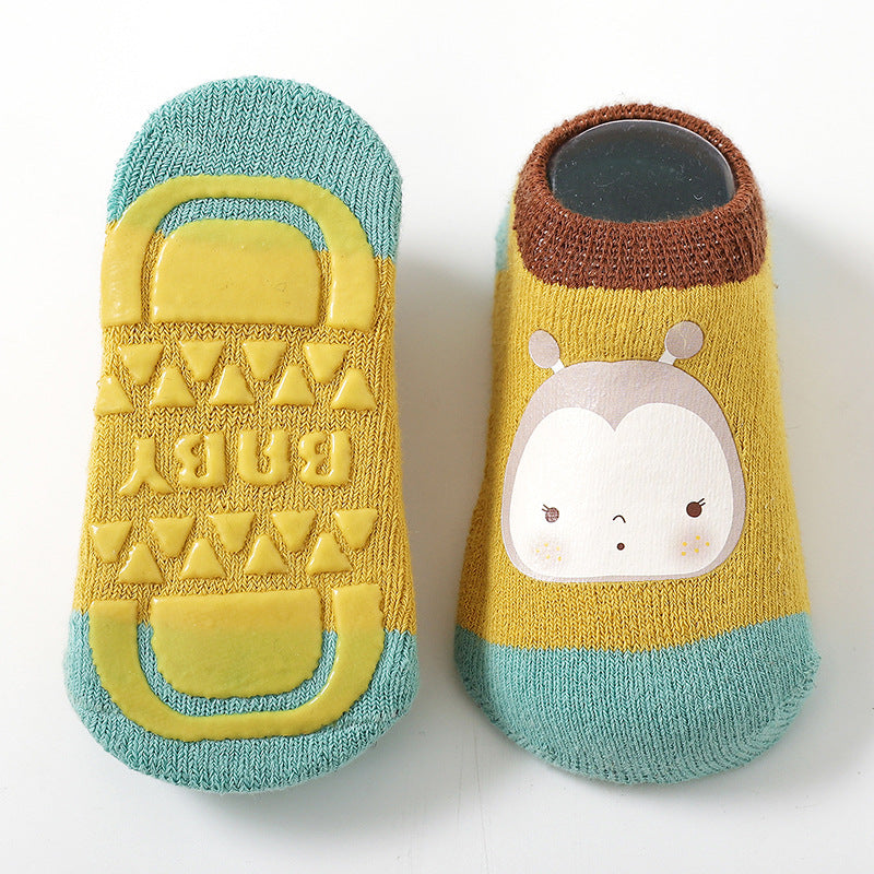 Baby Kid Unisex Solid Color Animals Cartoon Accessories Socks