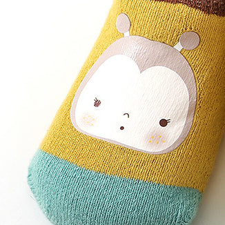 Baby Kid Unisex Solid Color Animals Cartoon Accessories Socks