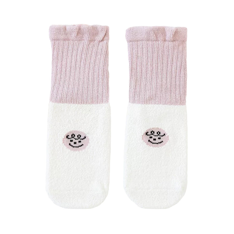 Unisex Color-blocking Cartoon Accessories Socks