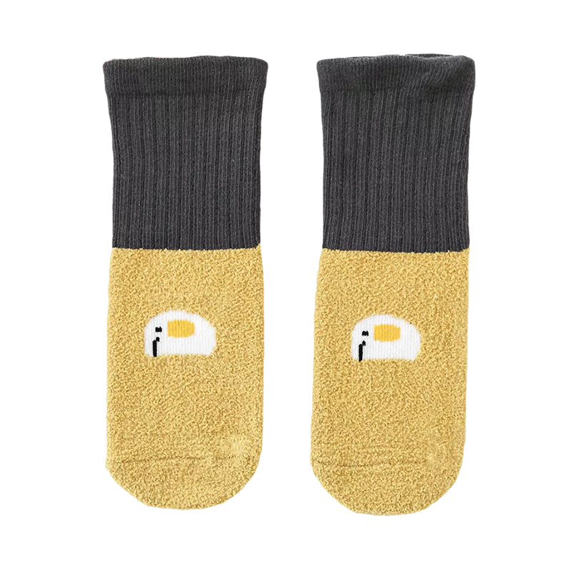 Unisex Color-blocking Cartoon Accessories Socks