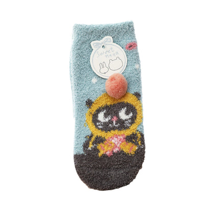 Unisex Flower Animals Bow Accessories Socks