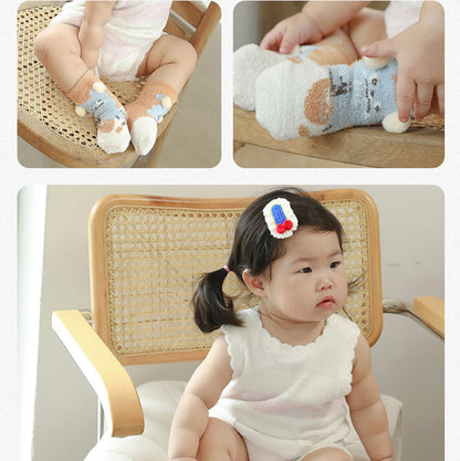 Unisex Flower Animals Bow Accessories Socks