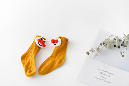 Unisex Solid Color Cartoon Accessories Socks Wholesale 211203145