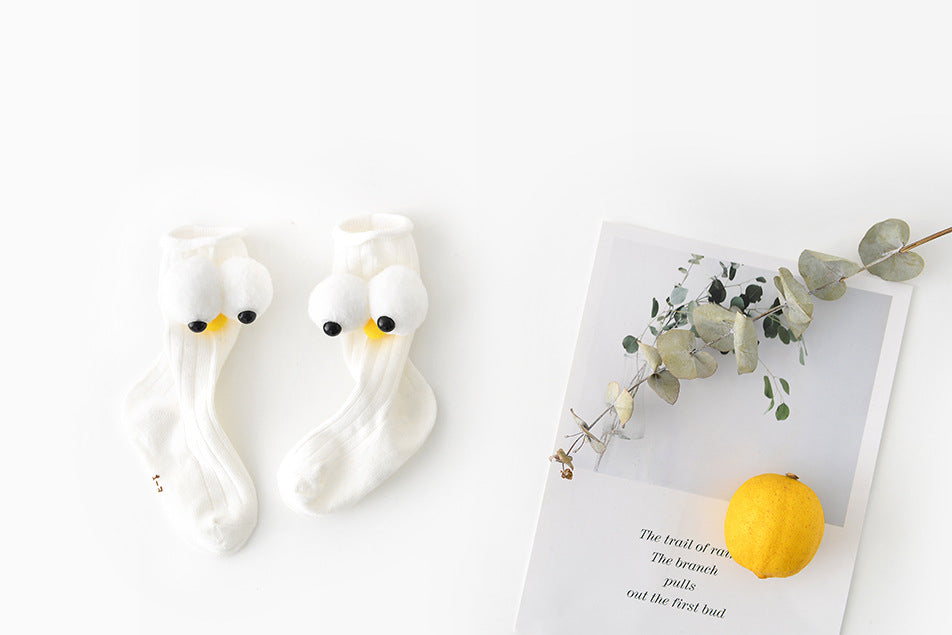 Unisex Solid Color Cartoon Accessories Socks Wholesale 211203145