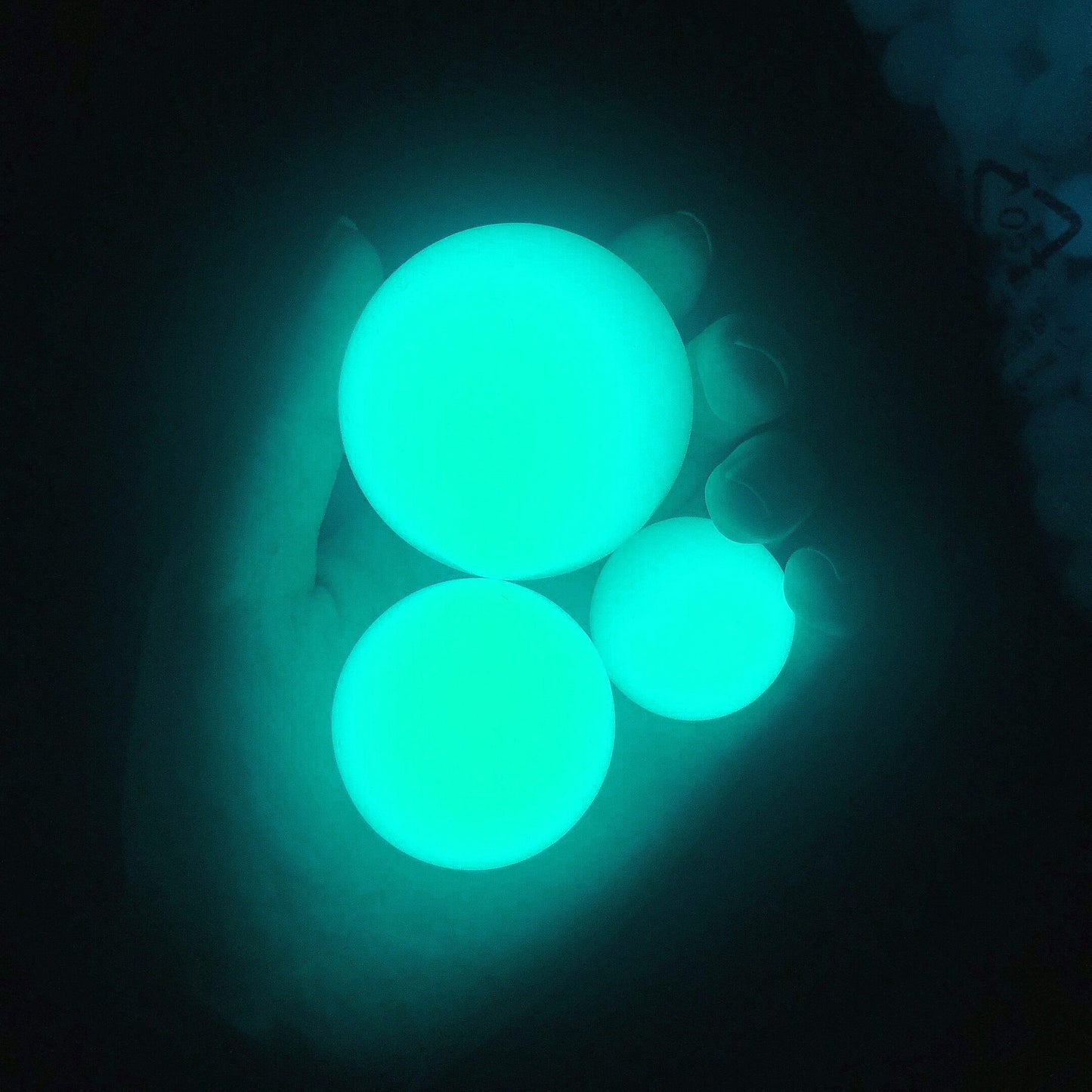 Luminous Beads Non-porous Luminous Fluorite Luminous Pearl Ornaments