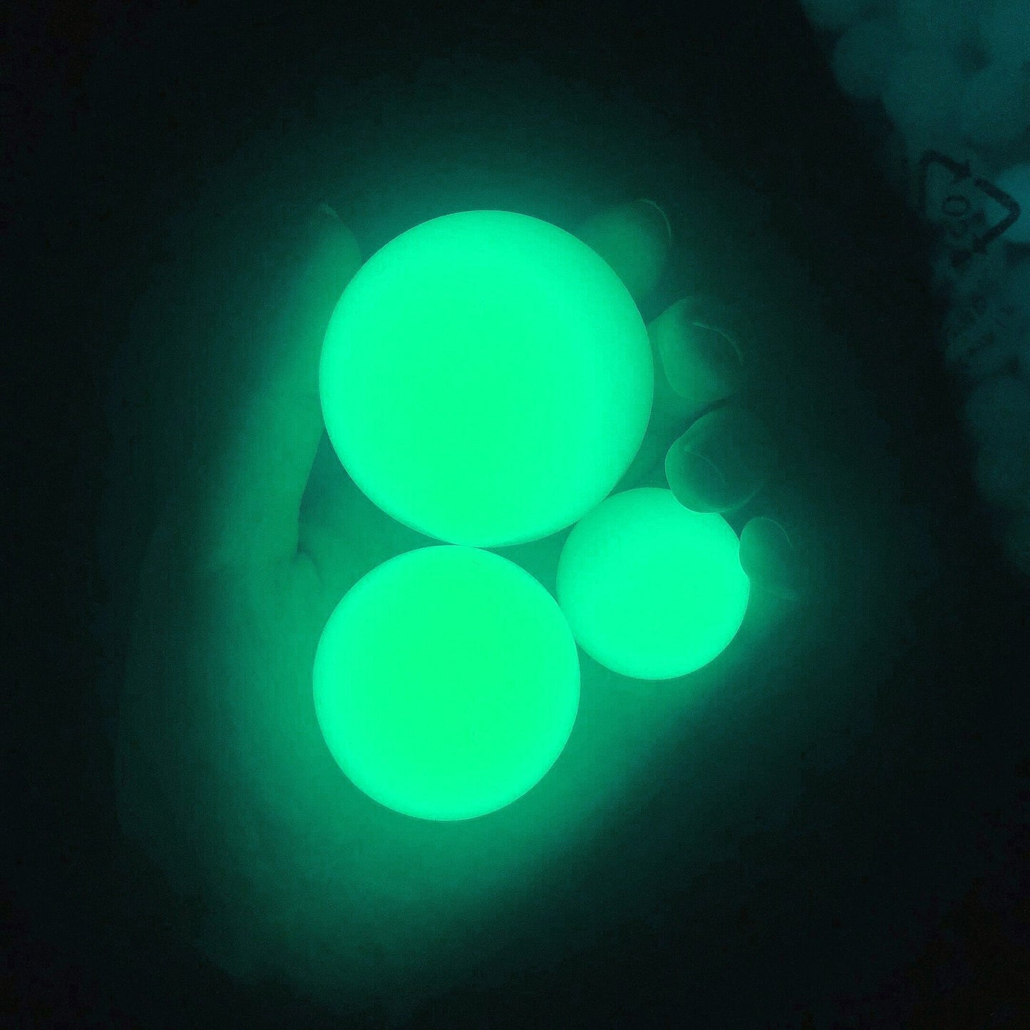 Luminous Beads Non-porous Luminous Fluorite Luminous Pearl Ornaments