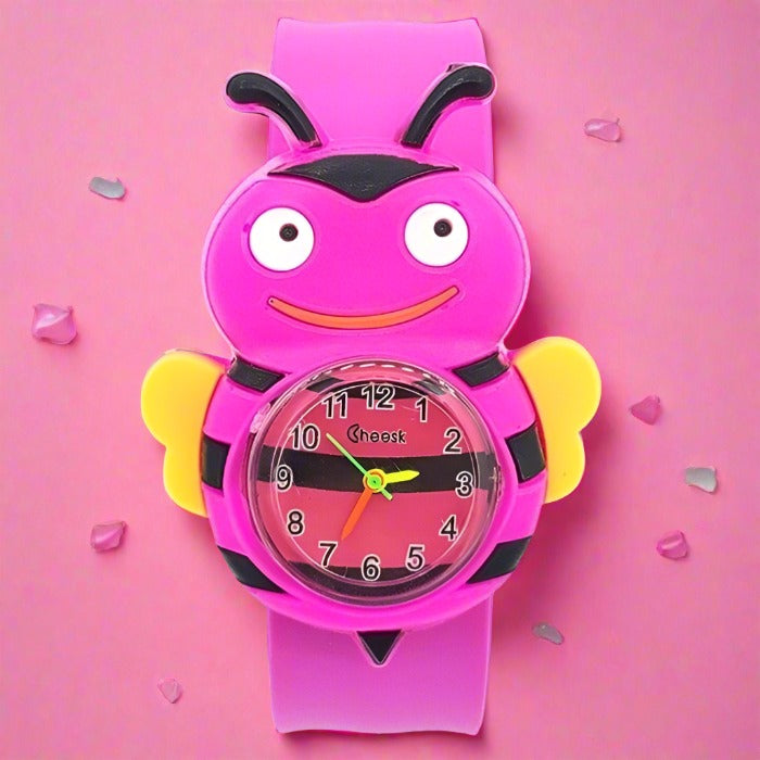 Girl's Watch With Nice Bee Dial