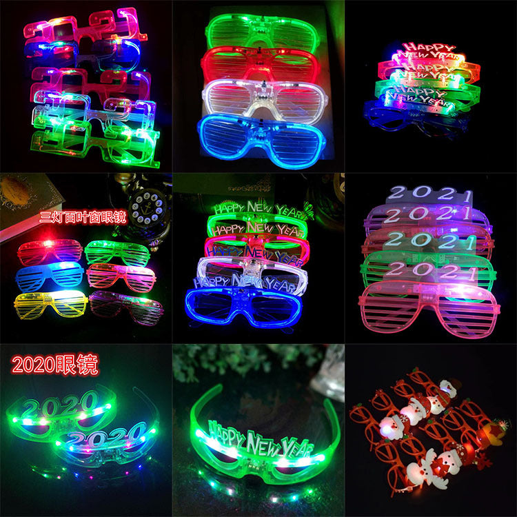 PS New Year Luminous Glasses Toys