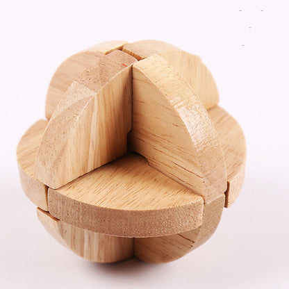 Educational Wood Lock Puzzle Set for Kids