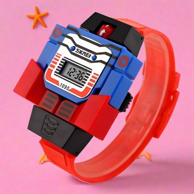 Robot Digital Boy's Watch
