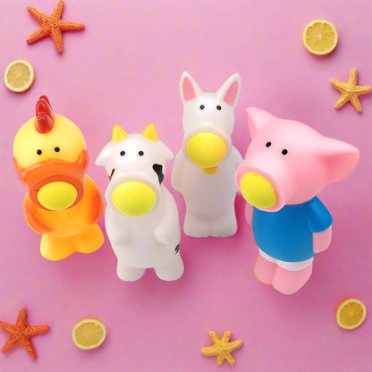 Vinyl Spitting Ball Doll Shooting Ball