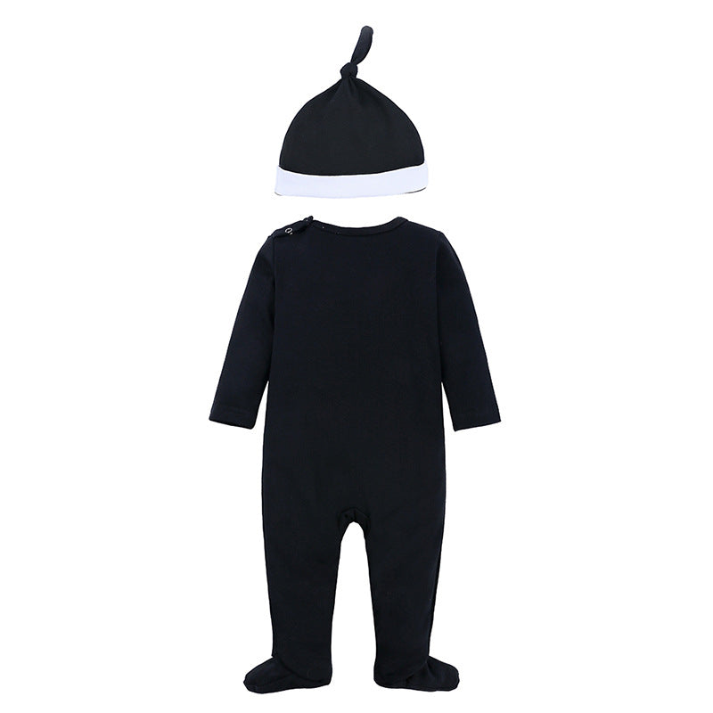 Baby Boys Cartoon Print Halloween Jumpsuits