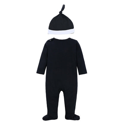 Baby Boys Cartoon Print Halloween Jumpsuits