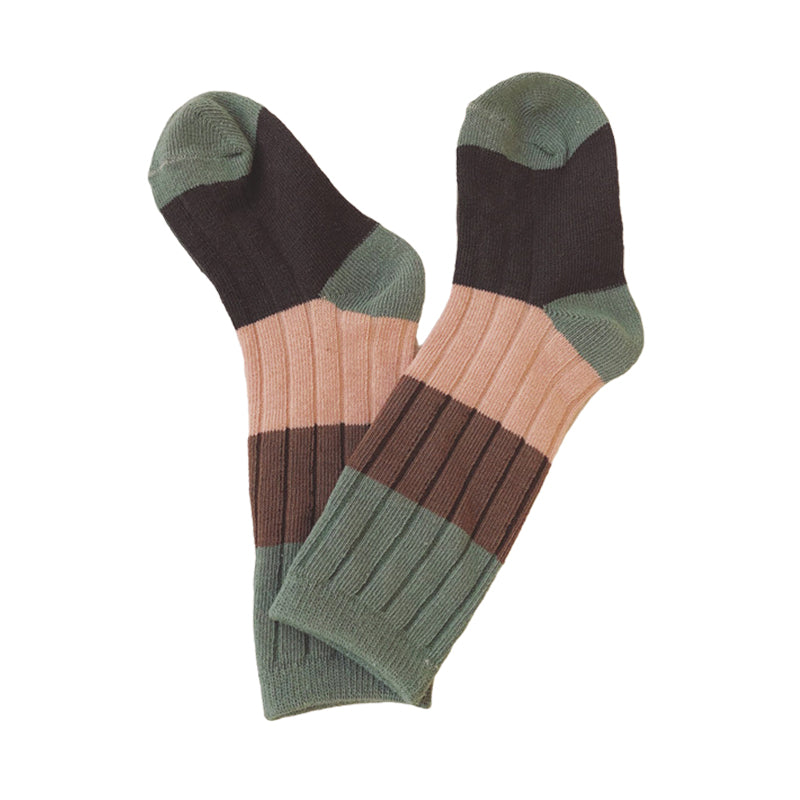 Unisex Color-blocking Socks
