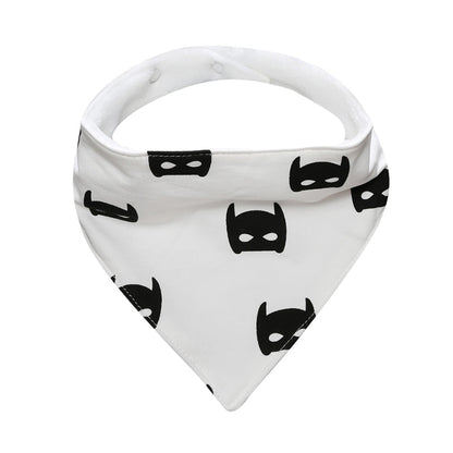 Baby Unisex Animals Cartoon Print Baby Bibs Wholesale