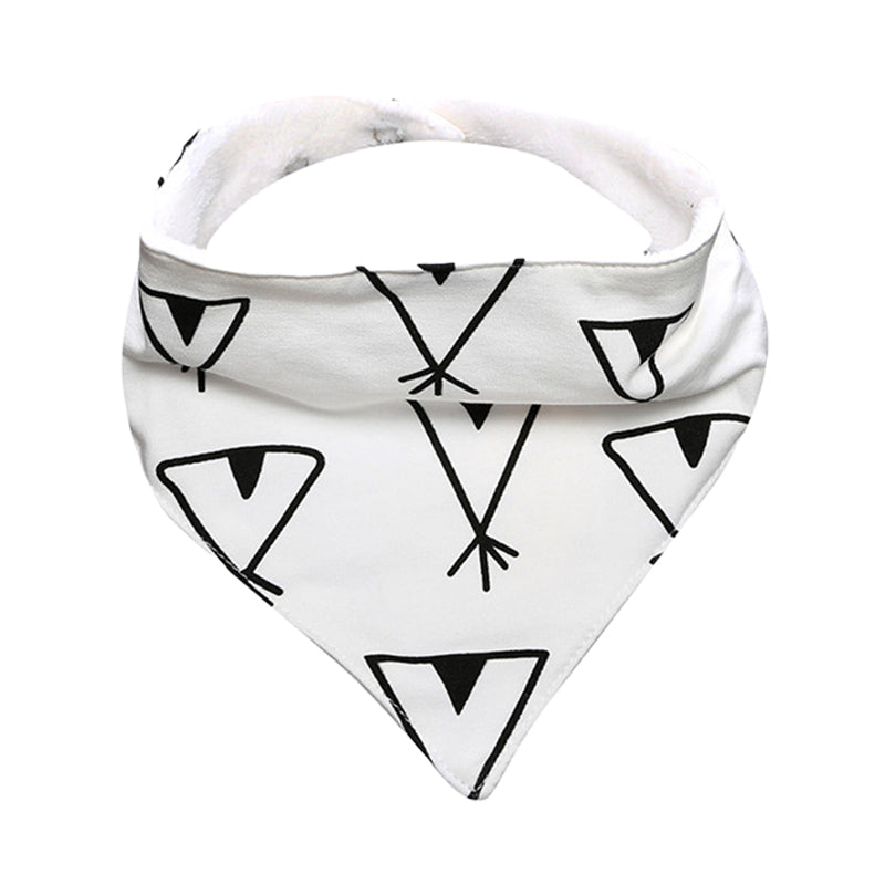 Baby Unisex Animals Cartoon Print Baby Bibs Wholesale
