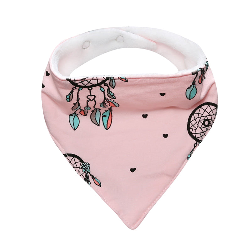 Baby Unisex Animals Cartoon Print Baby Bibs Wholesale