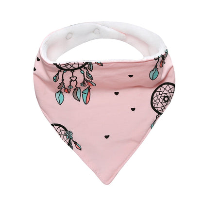 Baby Unisex Animals Cartoon Print Baby Bibs Wholesale