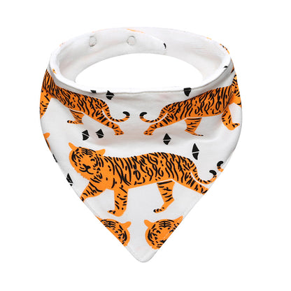 Baby Unisex Animals Cartoon Print Baby Bibs Wholesale