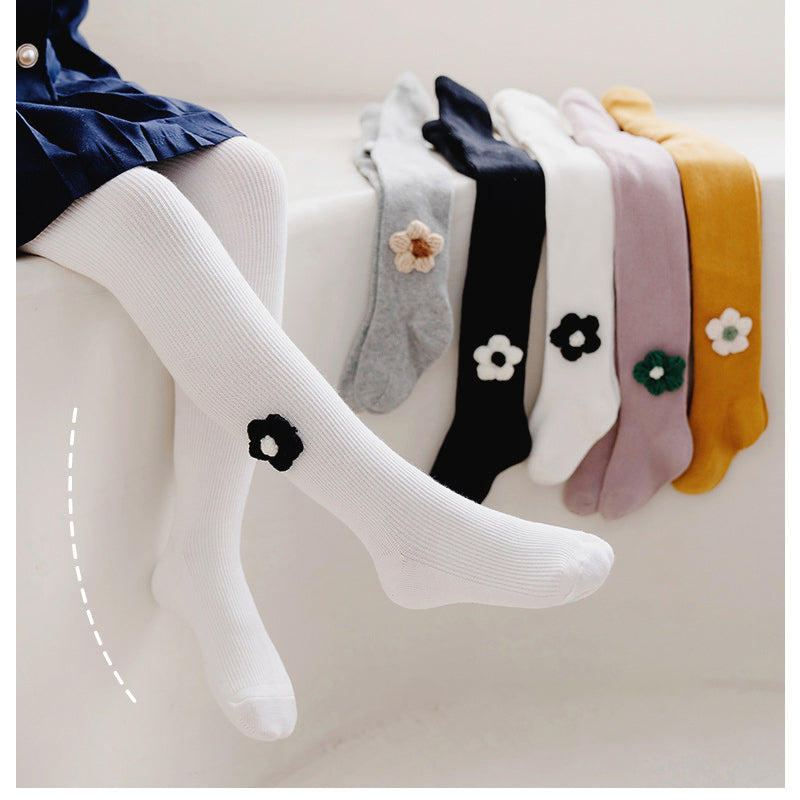 Baby Kid Girls Flower Crochet Accessories Socks Wholesale 220214566